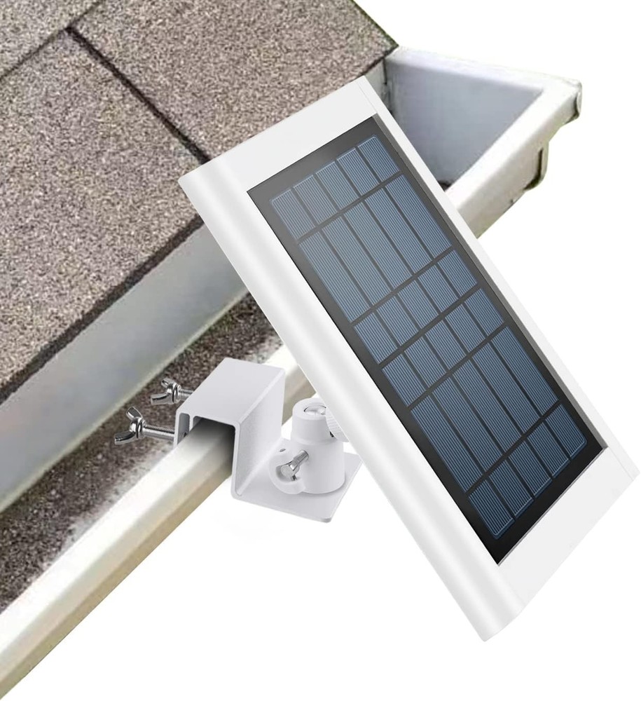 360-Degree Adjustable Mount Bracket for Ring Solar Panels - Weatherproof Design