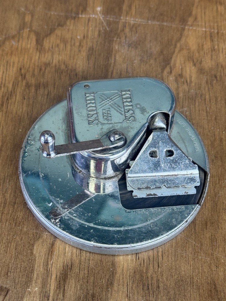 Vintage Kriss Kross Razor Blade Sharpener