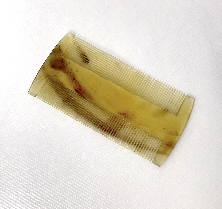 Horn Lice Comb - 18th & 19th Century Style