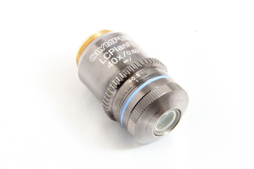 Olympus LCPlanFl 40x / 0.60 Microscope Objective Lens #5612