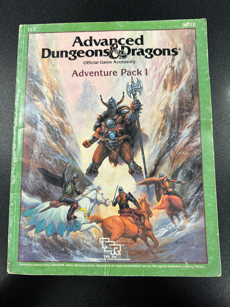 Advanced D&D Adventure Pack 1 1987