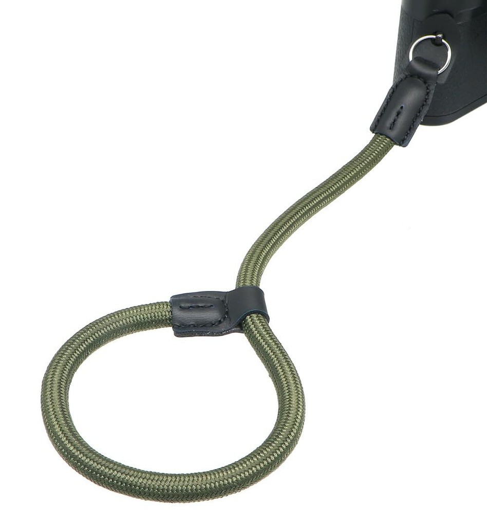 Quick Release Camera Hand Strap Adjustable Climbing Rope Green