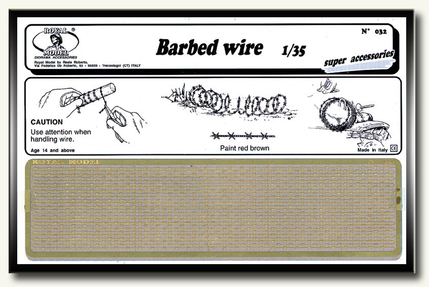 Royal Model 1/35 Barbed Wire #RM032 #032