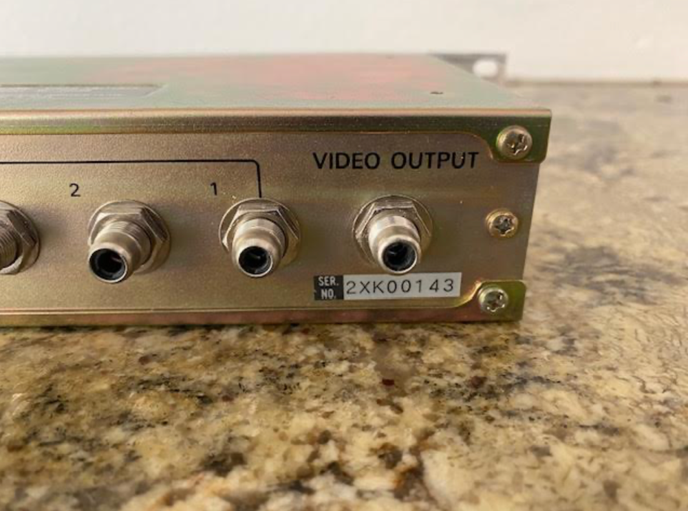 Panasonic WJ-200RB 6 input video switcher