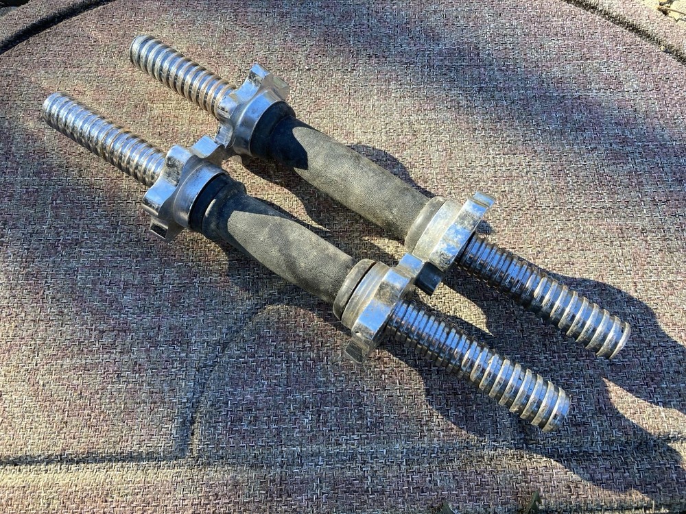 THREADED DUMBBELL HANDLES