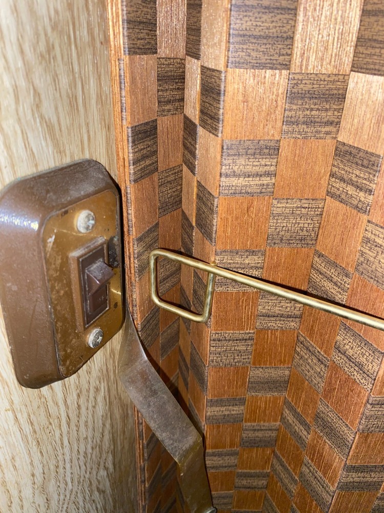 Portable Solid Brass RV Folding Door Lock by thumbsquare