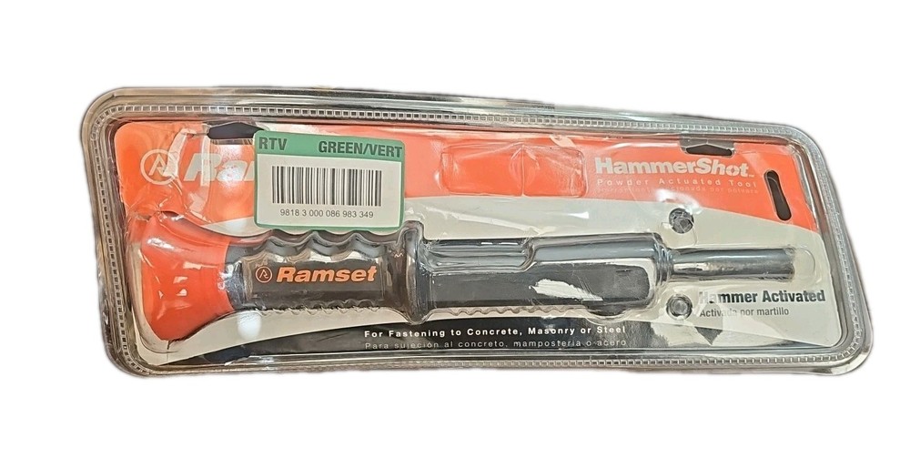Ramset HammerShot 0.22 Caliber Single Shot Powder Actuated Tool