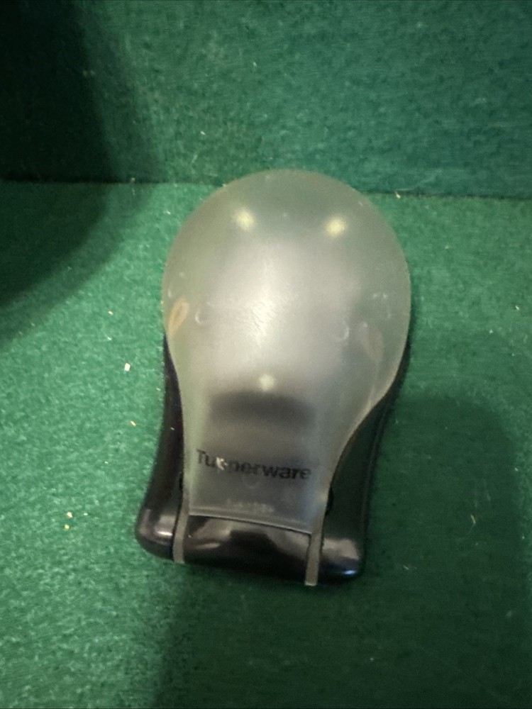 Tupperware Tabletop Knife Sharpener #45071 Black