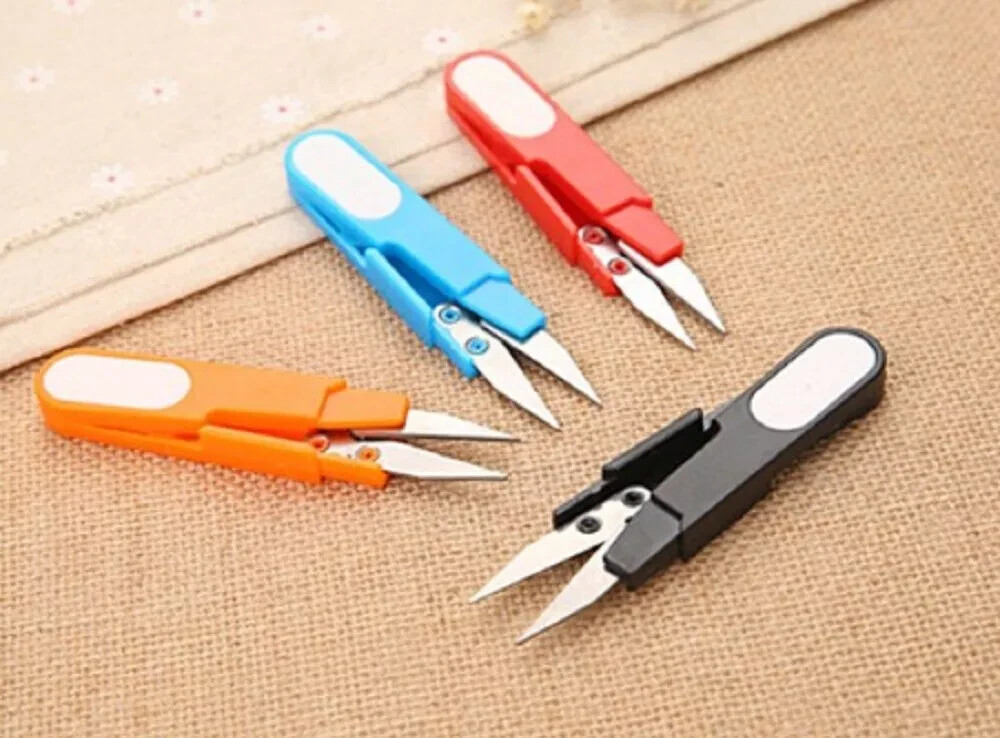 4-Pack Embroidery Sewing Snips – Precision Thread Cutter Scissors Yarn Nippers