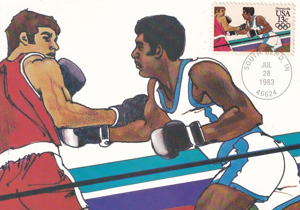 STAMP US SCOTT 2051 "Summer Olympics-Boxing" 13 CENT 1983 FDC - G