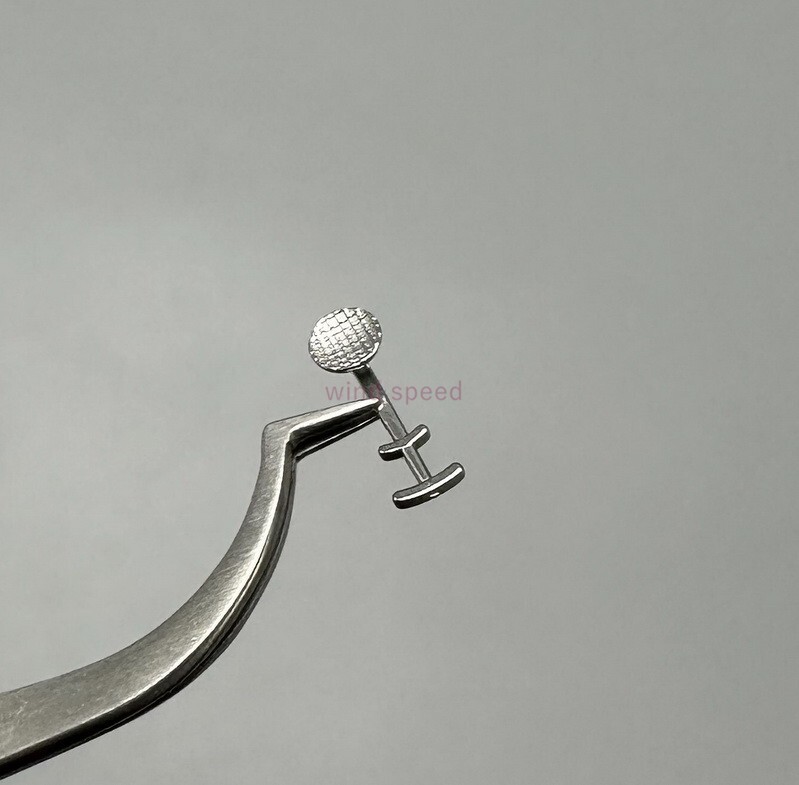 10pcs Dental Ortho Bondable Lingual Button Multi-hook Arms Braces Crimpable Hook