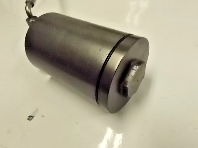 Billet alum CV Prod 2.870 od x 4 1/2" tall Fluid Reservoir tank race 062425-24