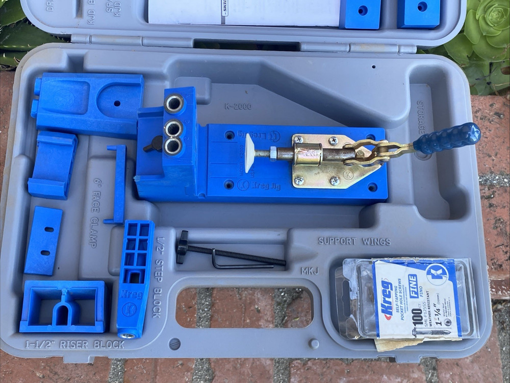 Kreg Pro Pack K2000 Pocket Hole Jig System ProPack