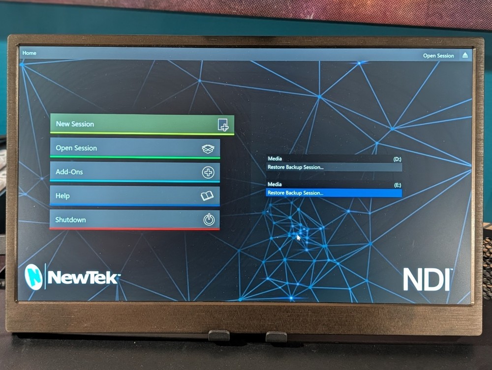 NewTek Tricaster TC1 with Small Panel Control Surface