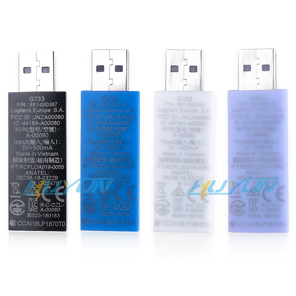 USB Dongle Receiver for Logitech G733 Gaming Headset Headphone USB Adapter