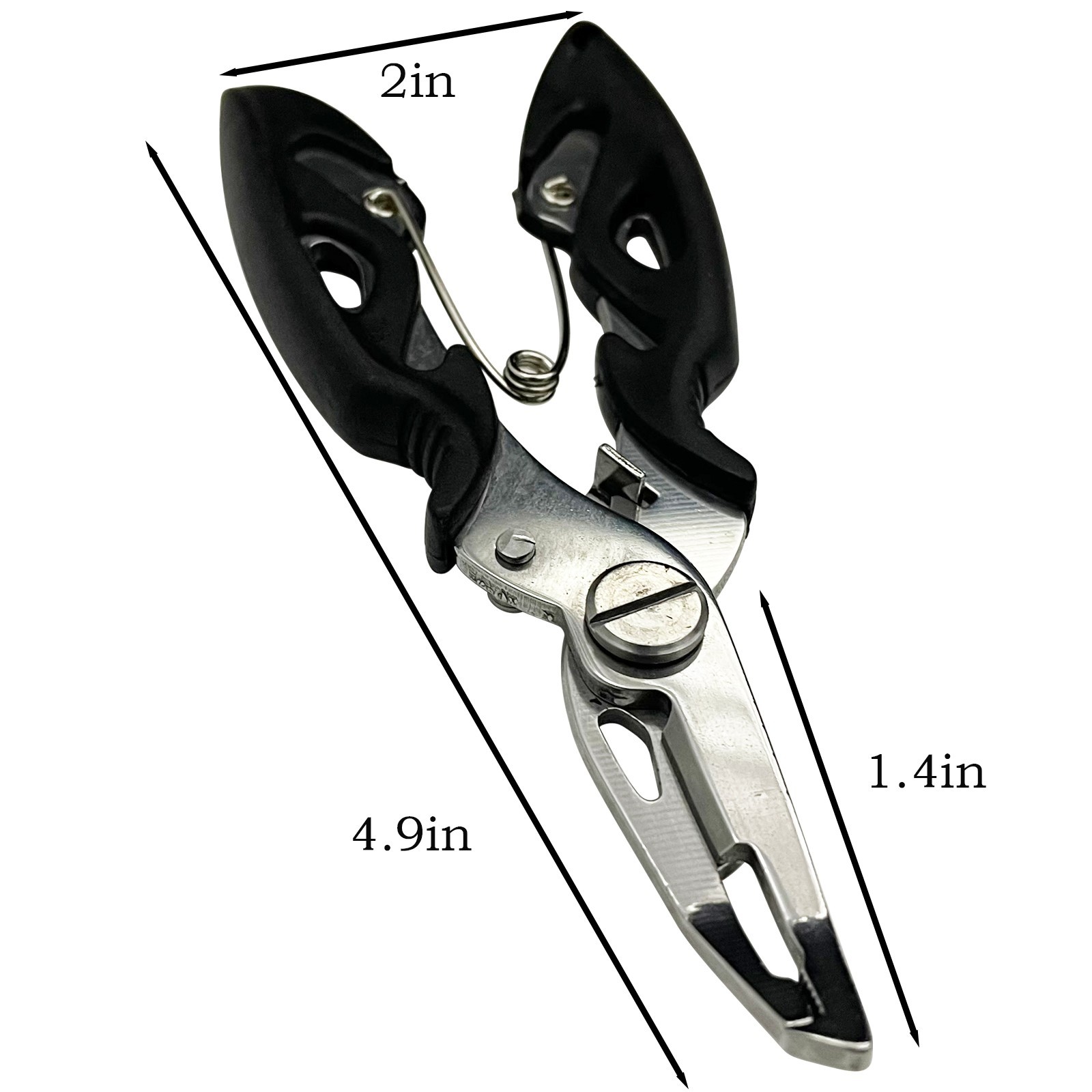 Fishing Pliers Fish Clamping Plier Outdoor Fishing Ring Cutters Fish Hook Sciss