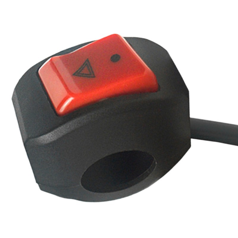 Motorcycle Hazard Light Switch for Dirt Bikes and ATVs with Simple Install