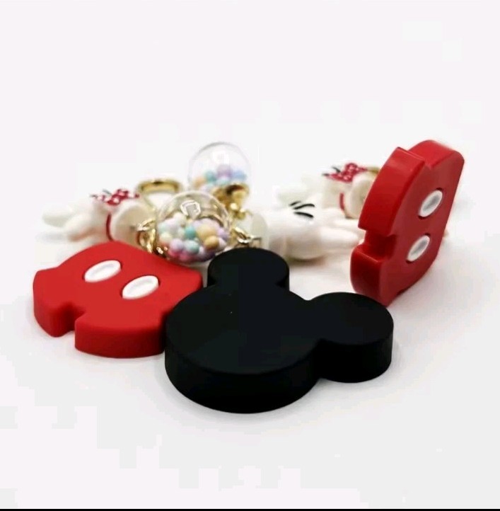Disney Mickey Mouse Cardboard Keychain for Car Backpack etc