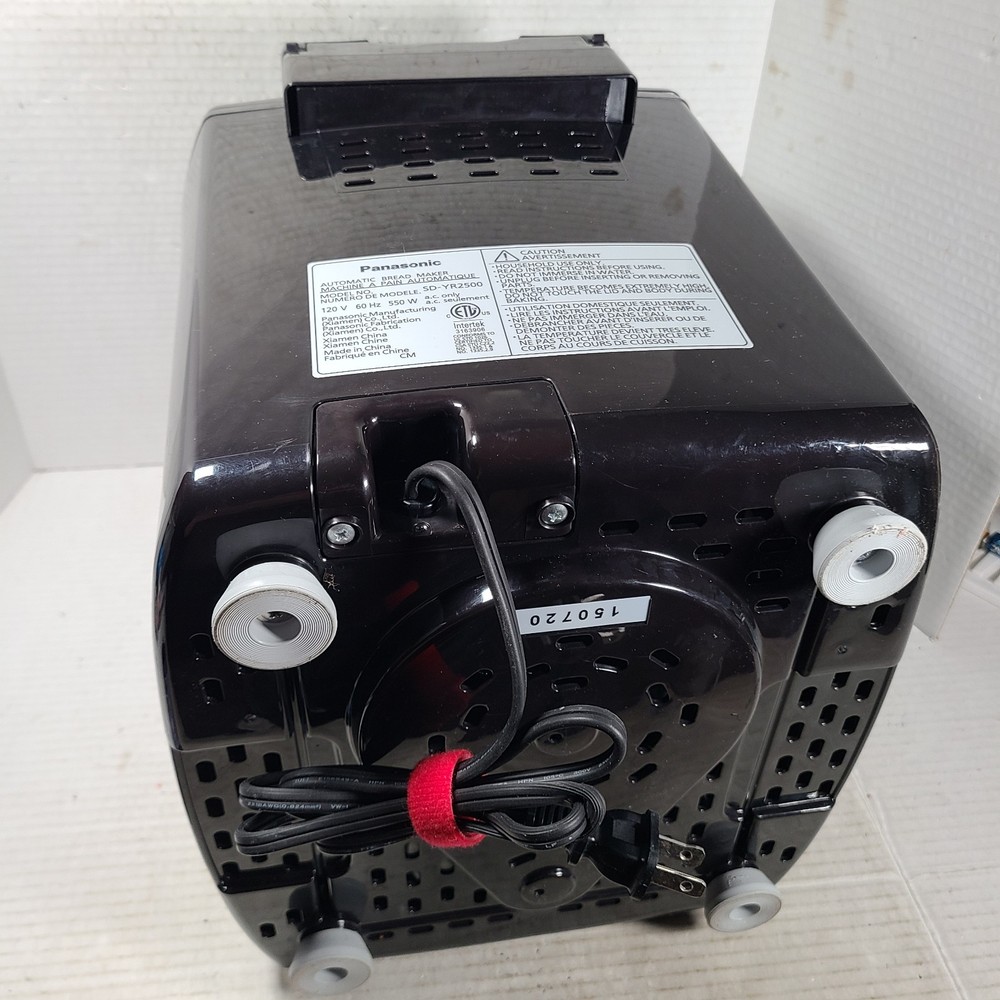 Panasonic SD-YR2500 Automatic Bread Baking Machine W/ Auto Yeast/Fruit Dispenser