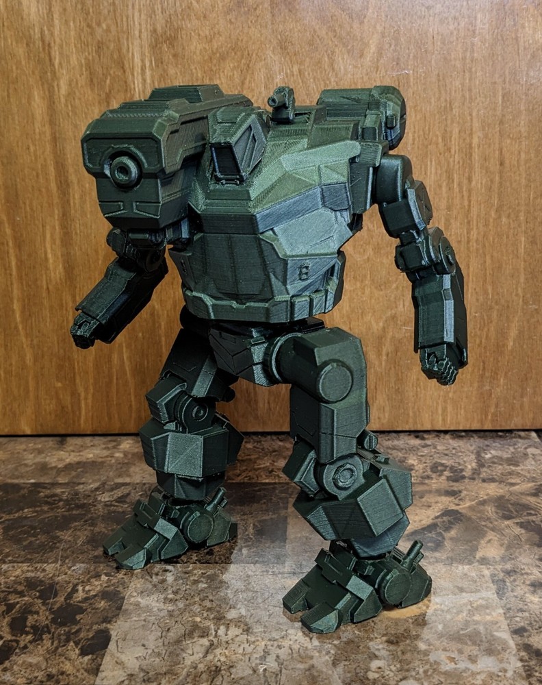 Mech Figure - Hunchback; 7" Size, Articulated