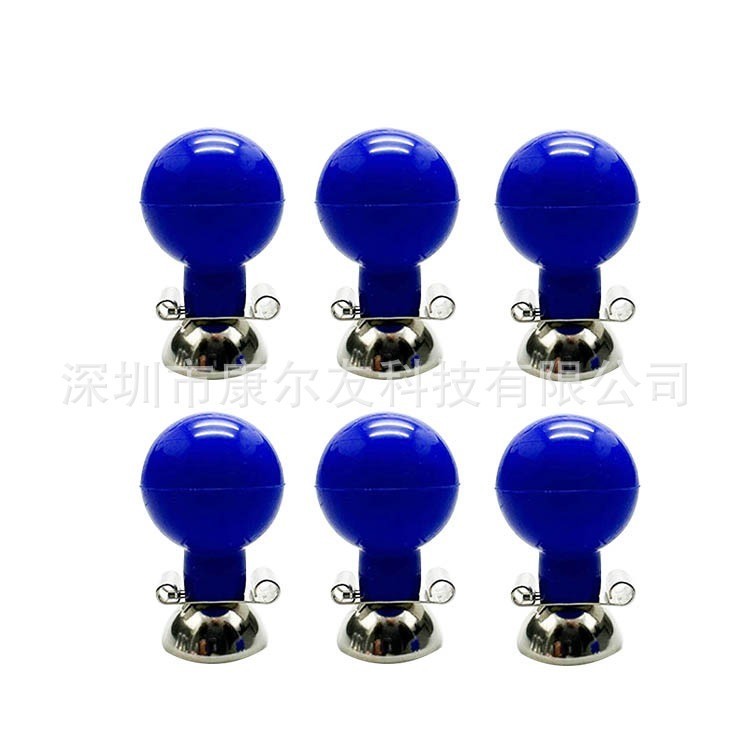 ECG Accessory Combo Set-4x Universal Limb Clips+Blue Rubber Bulb for ECG Machine