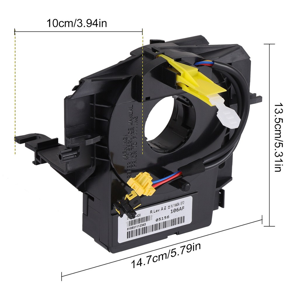 Clock Spring For Jeep Wrangler JK 2007-2018 With Angle Sensor Steering Wheel