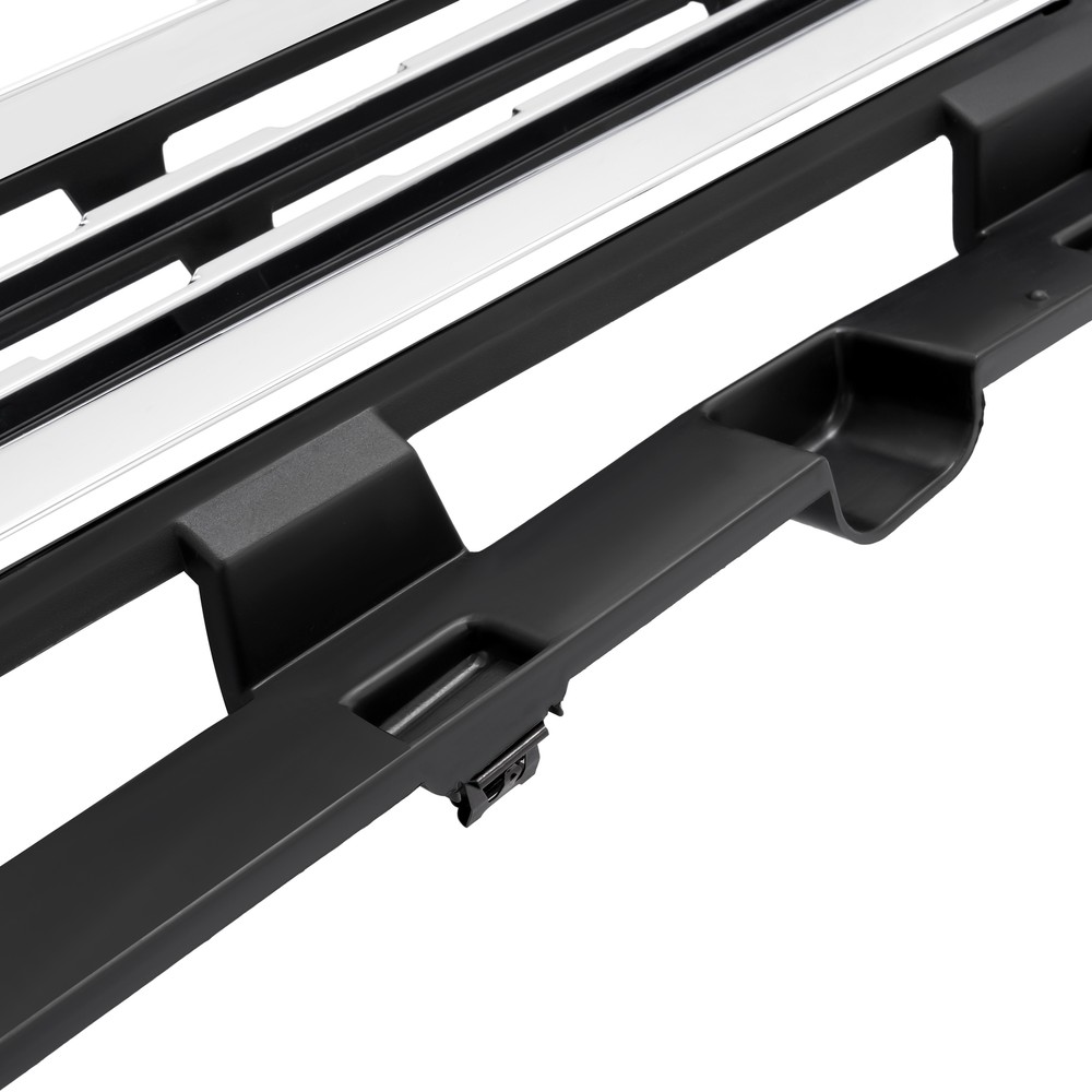 For Chevy Silverado 2500HD 3500HD 2015-2019 Chrome Front Upper Grille Assembly