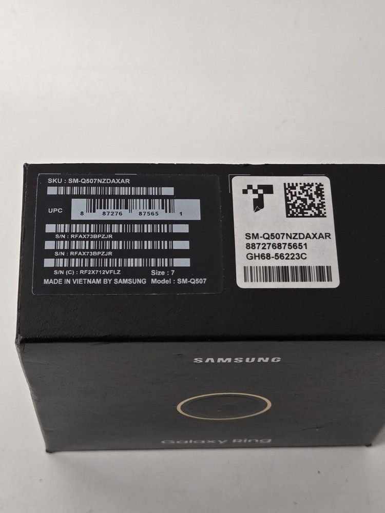 Samsung - Galaxy Ring Size 7 - Titanium Gold