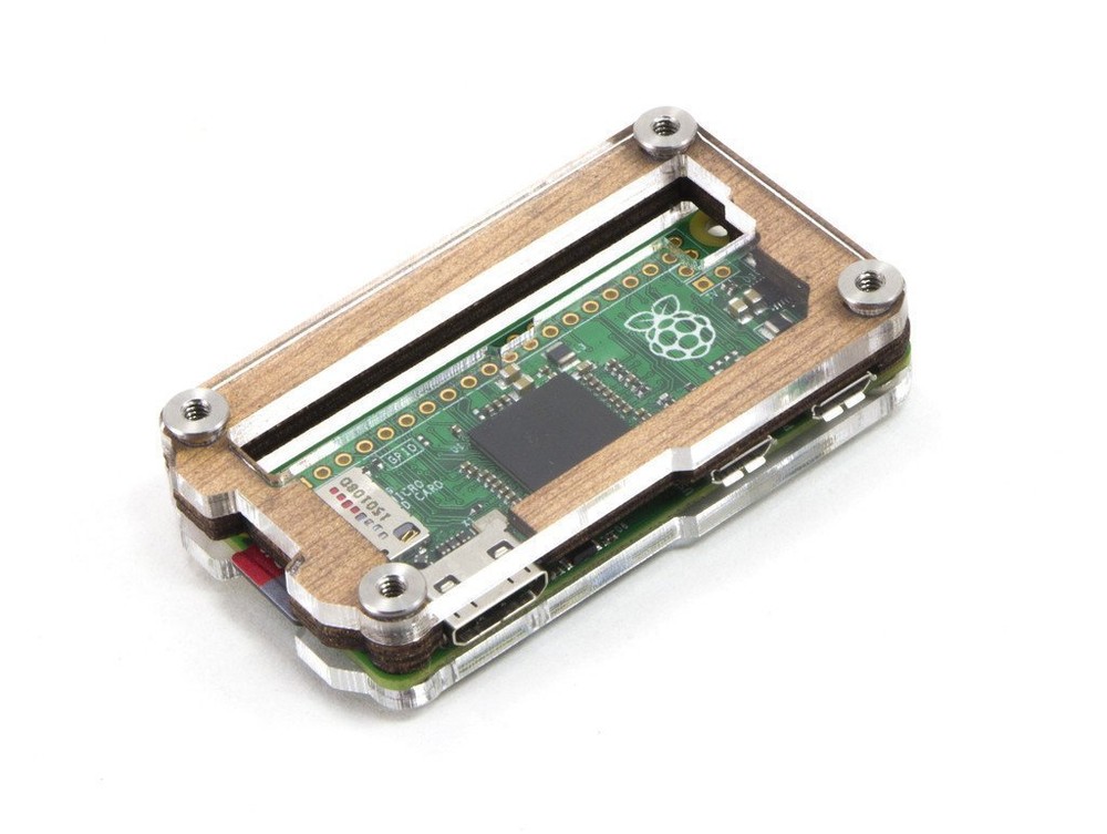 C4Labs Zebra Zero GPIO Wood Case for Raspberry Pi Zero 1.3 & Zero Wireless
