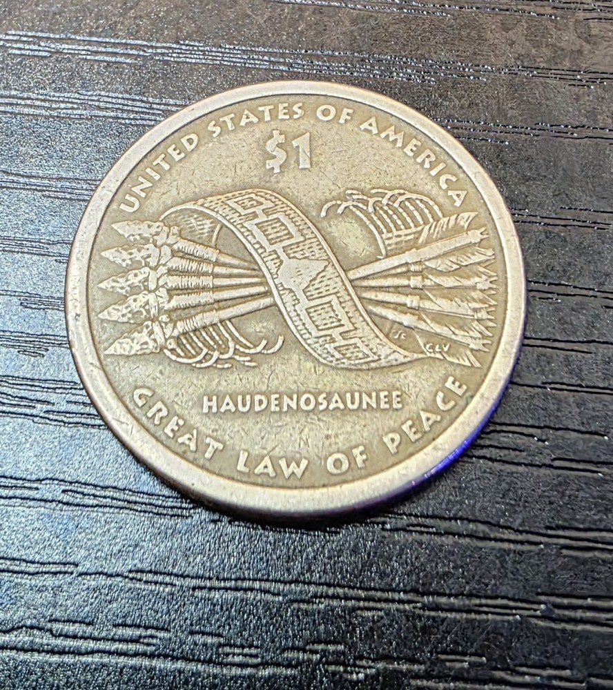 ​2010 Native American Dollar - MISSING EDGE LETTERING Error