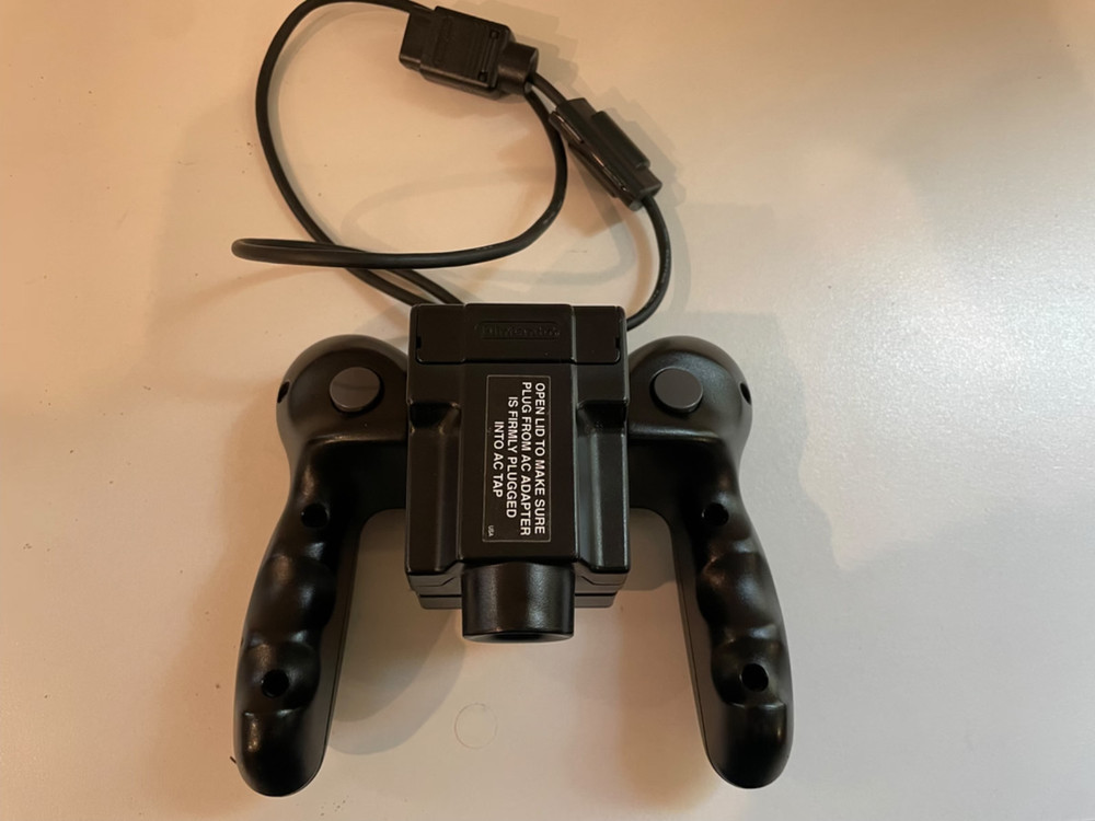 Nintendo Virtual Boy System (SOLDER FIXED), Blockbuster Case, Mario Tennis