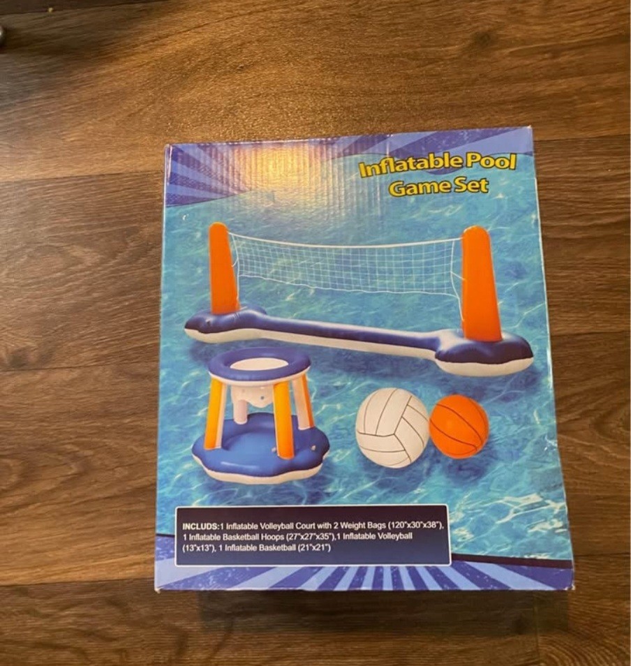 Funpeny Inflatable Pool Game Set