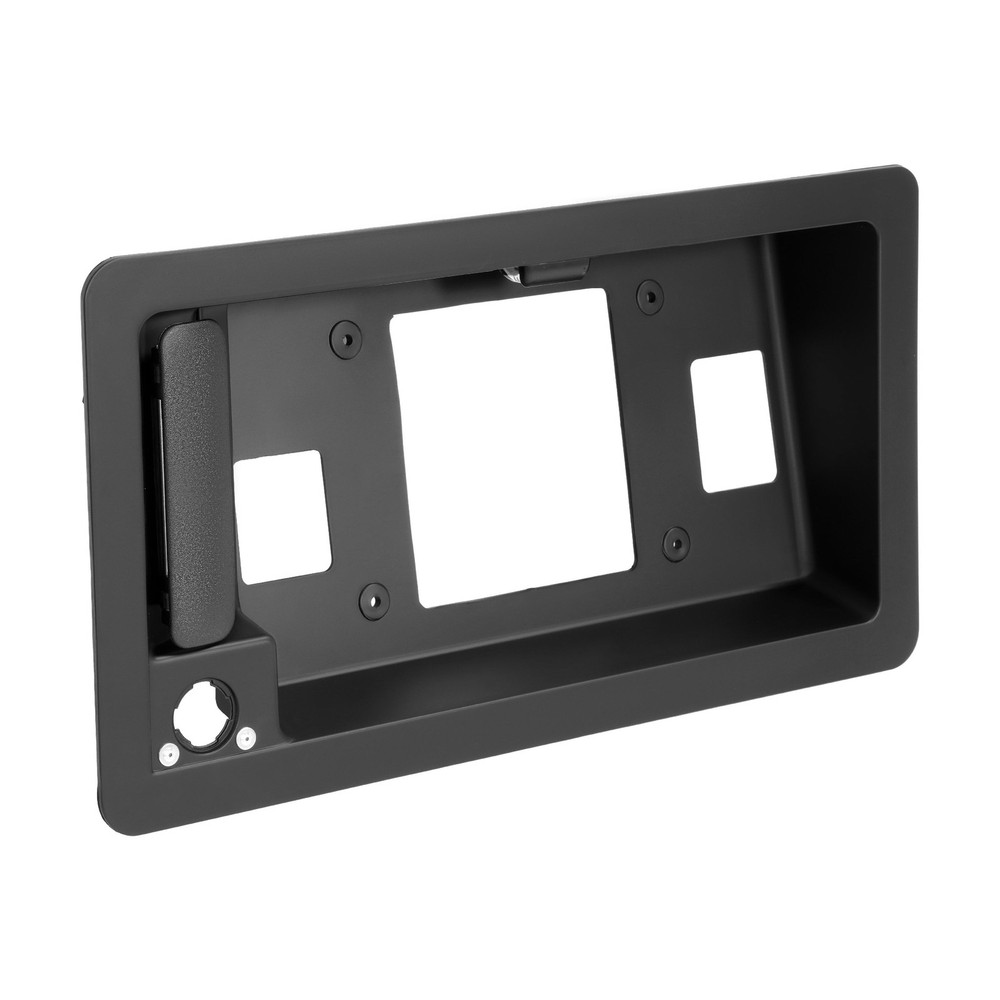 Rear Cargo Door Handle & License Plate Tag Bracket For Ford Van E150 E250 E350