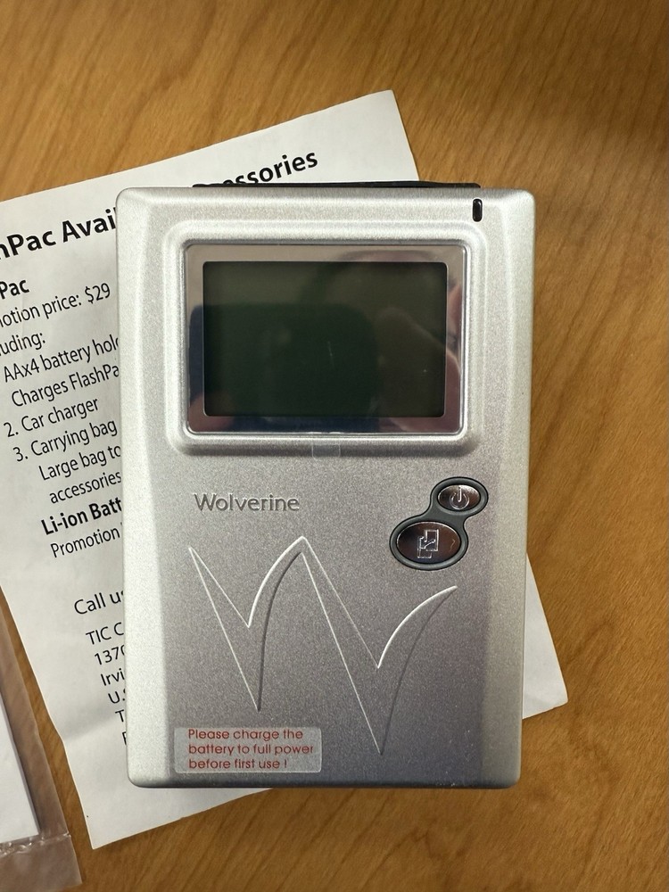 Wolverine Data 60GB FlashPac 7000 Series Portable Data Storage Opened