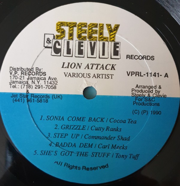 Various - Lion Attack (LP, Comp) (Mint (M)) - 3846236194