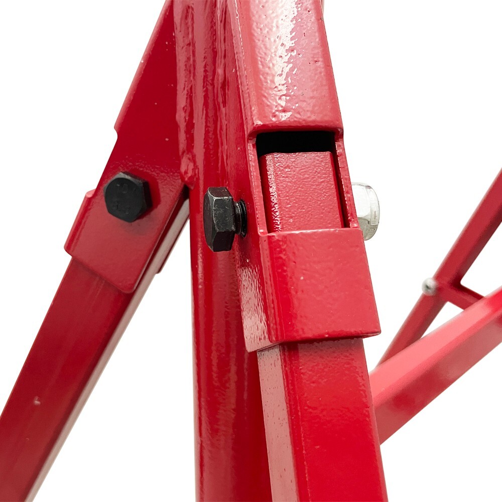 Tube Pipe Roller Support Clamp Plier Pipe Welding Positioner Height 29"-43"