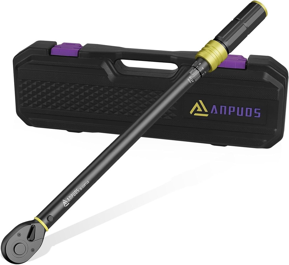 2.5-Easy Torque Click Wrench with Quick Release Head - Perfect for Mechanics