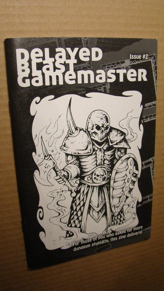 MODULE - DELAYED BLAST GAMEMASTER VOLUME 2 *NICE* DUNGEONS DRAGONS RARE