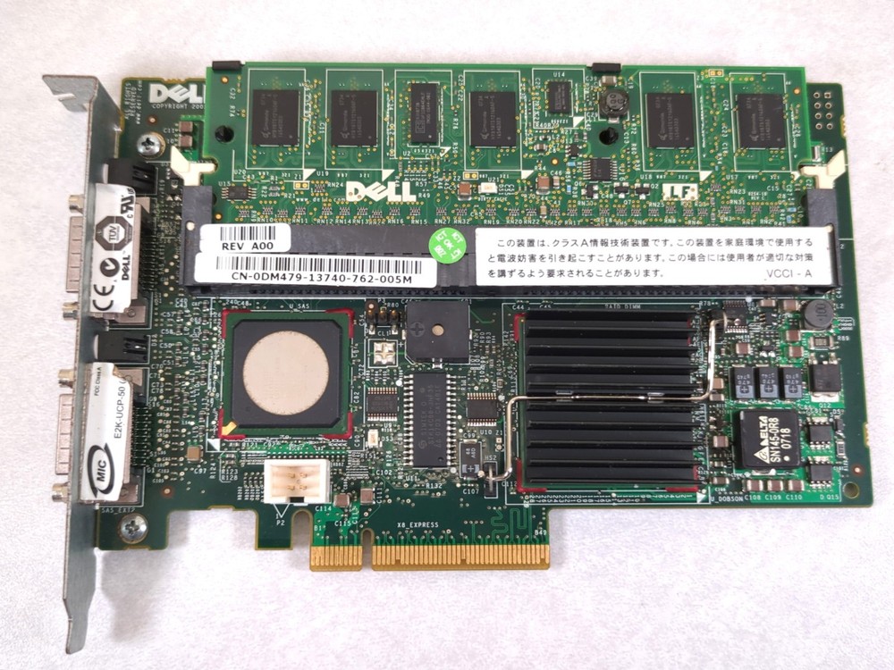 Dell PERC External SAS RAID Controller 256MB Cache - DM479 / UT568 / RF480