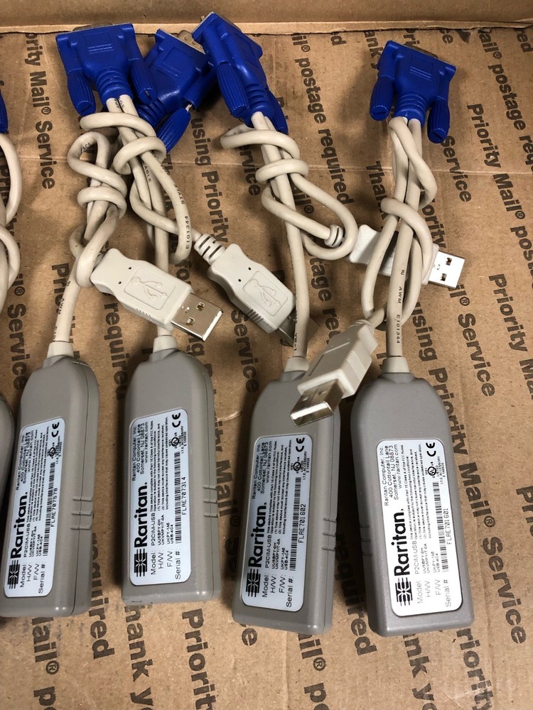 (X7) Raritan Paragon II Computer Interface Module P2CIM-USB USB KVM Extenders