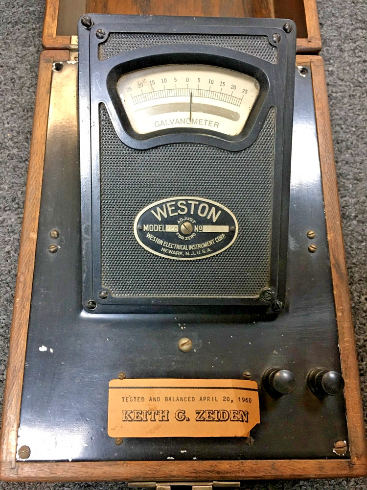Weston Galvanometer Electrical Instrument Co Model 440, USA, UNTESTED
