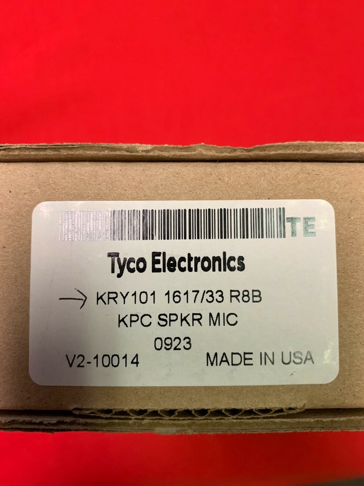 Tyco Electronics KRY1011617/33R8B Speaker Mic