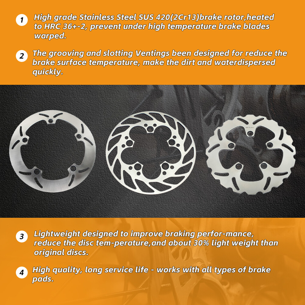 For Suzuki Front Rear Brake Rotors Discs Hayabusa GSX 1300 R GSX1300R 2008-2012