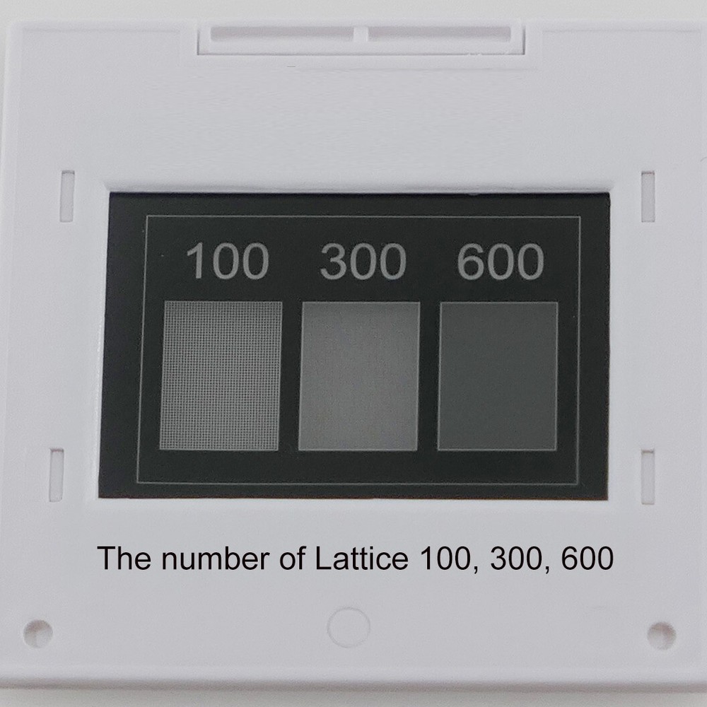5pc Interference Diffraction Grating Single & Double Slit Interference Diaphragm