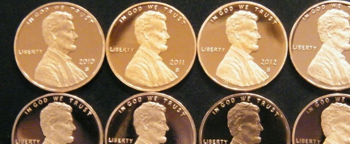 1975~2012 S Lincoln Penny Choice ~ Gem Proof Run 41 Coin Decade Set US Mint Lot