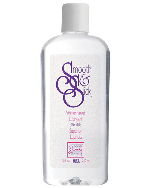 CalExotics Smooth & Slick Water-Based Lubricant 8 Oz