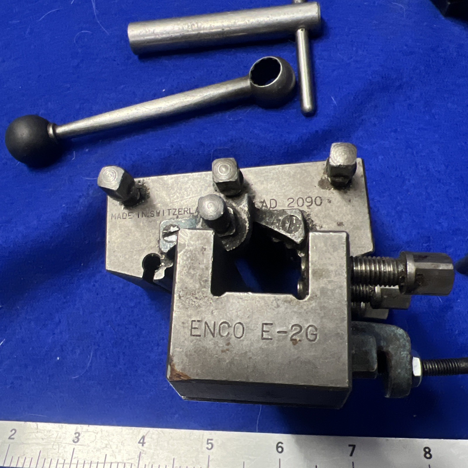 Genuine Multifix Size A Tool Post With 2 Holders Enco E2 Switzerland Free Ship