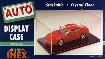 Imex 2511 1:18 Black & Clear Base Auto Display Case