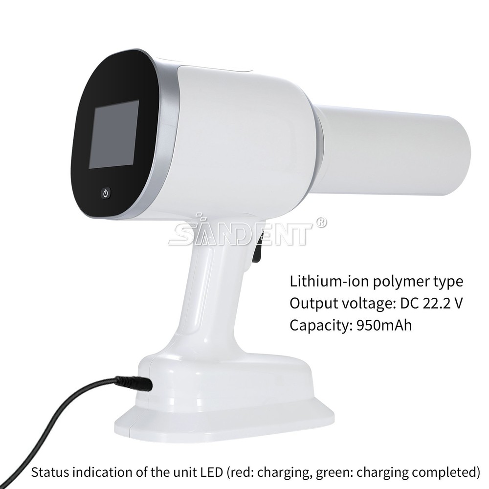 X Handheld Mobile Dental Ray Unit Digital Imaging System Machine +Scatter Shield