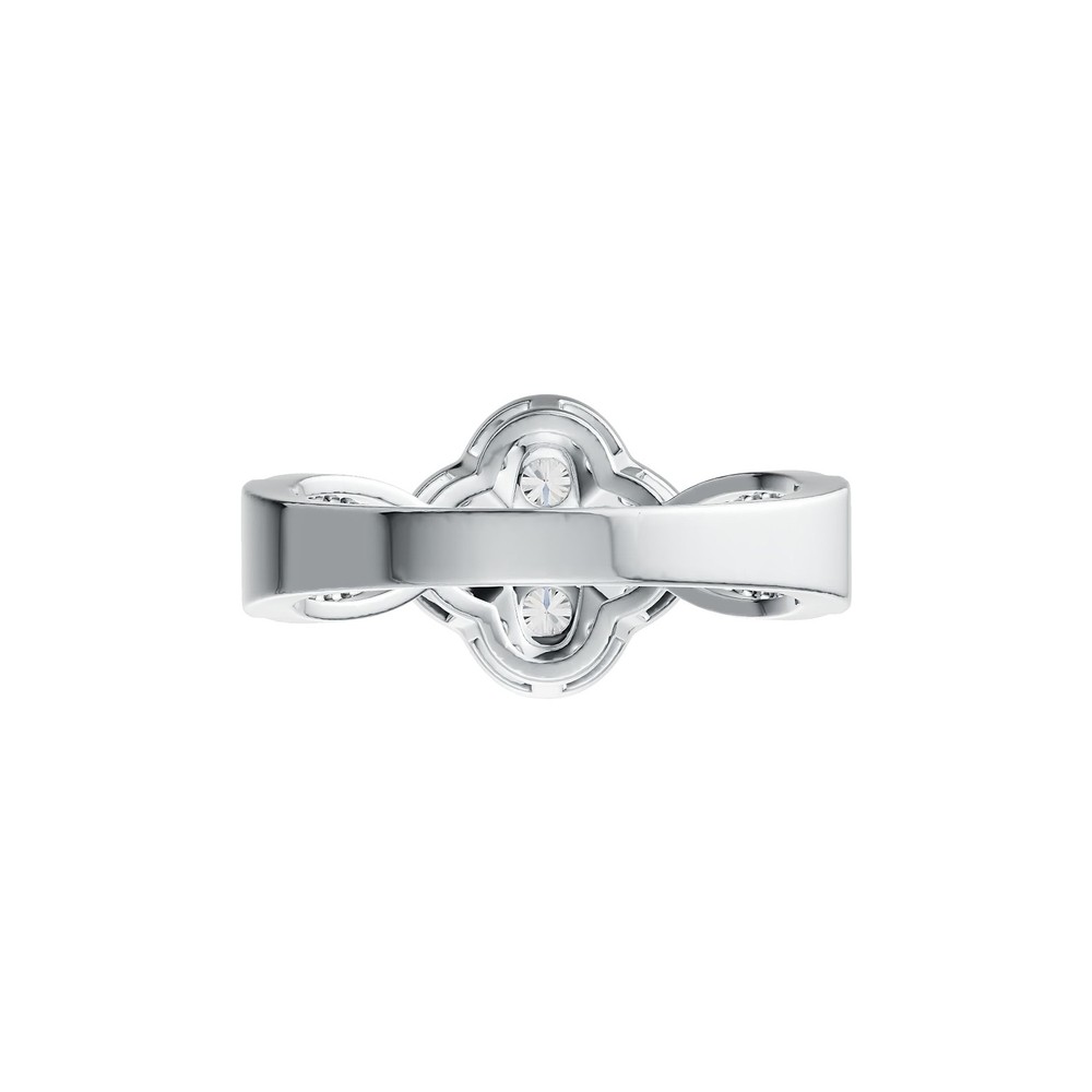 Sterling Silver Semi Mount Ring Setting Round RD 3.5mm
